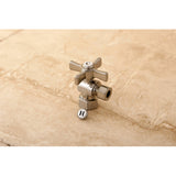 Millennium 1/2-Inch FIP x 3/8-Inch O.D. Comp Quarter-Turn Angle Shut-Off Valve
