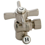 Millennium 1/2-Inch Sweat x 3/8-Inch OD Comp Quarter-Turn Angle Stop Valve