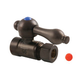Vintage 1/2-Inch Sweat x 3/8-Inch O.D. Comp Straight Shut-Off Valve