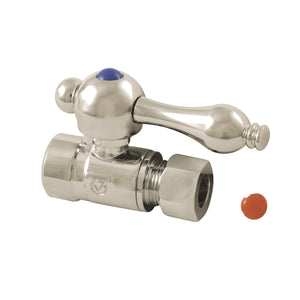 Vintage 1/2-Inch Sweat x 3/8-Inch O.D. Comp Straight Shut-Off Valve