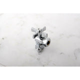 Millennium 1/2-Inch FIP x 1/2-Inch or 7/16-Inch Slip Joint Quarter-Turn Angle Shut-Off Valve