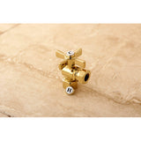 Millennium 1/2-Inch FIP x 1/2-Inch or 7/16-Inch Slip Joint Quarter-Turn Angle Shut-Off Valve