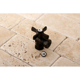 Millennium 1/2-Inch FIP x 1/2-Inch or 7/16-Inch Slip Joint Quarter-Turn Angle Shut-Off Valve