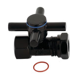 Concord 1/2-Inch FIP x 1/2-Inch or 7/16-Inch Slip Joint Quarter-Turn Straight Shut-Off Valve