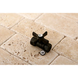 Millennium 1/2-Inch FIP x 1/2-Inch or 7/16-Inch Slip Joint Quarter-Turn Straight Shut-Off Valve