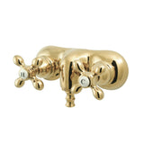 Vintage Two-Handle 2-Hole Tub Wall Mount Clawfoot Tub Faucet