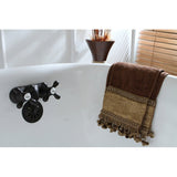 Vintage Two-Handle 2-Hole Tub Wall Mount Clawfoot Tub Faucet