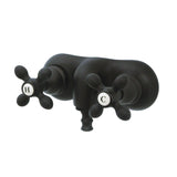 Vintage Two-Handle 2-Hole Tub Wall Mount Clawfoot Tub Faucet