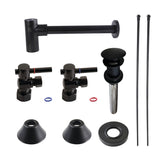 Trimscape Contemporary Plumbing Sink Trim Kit with Bottle Trap and Overflow Drain