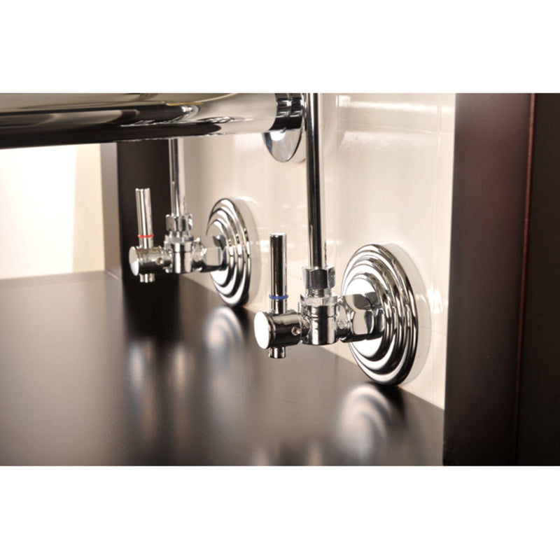 Trimscape Modern Plumbing Sink Trim Kit with Bottle Trap and Overflow Drain
