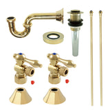 Trimscape Traditional Plumbing Sink Trim Kit with P-Trap and Drain