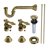 Trimscape Traditional Plumbing Sink Trim Kit with P-Trap and Drain