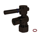 Concord 5/8-Inch O.D. Comp x 3/8-Inch O.D. Comp Quarter-Turn Angle Shut-Off Valve