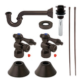 Trimscape Traditional Plumbing Sink Trim Kit with P-Trap and Drain