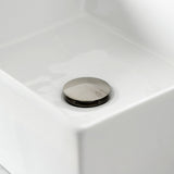 Trimscape Modern Plumbing Sink Trim Kit with Bottle Trap and Drain (No Overflow)