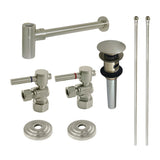 Trimscape Traditional Plumbing Sink Trim Kit with P-Trap and Overflow Drain