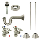 Trimscape Traditional Plumbing Sink Trim Kit with P-Trap and Drain