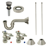 Trimscape Traditional Plumbing Sink Trim Kit with P-Trap and Overflow Drain