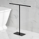 Claremont 32-Inch Freestanding Pedestal T-Shape Towel Rack