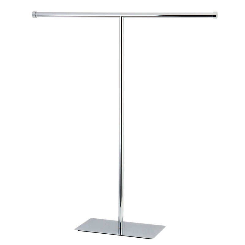 Claremont 32-Inch Freestanding Pedestal T-Shape Towel Rack