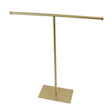 Claremont 32-Inch Freestanding Pedestal T-Shape Towel Rack