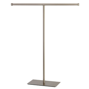 Claremont 32-Inch Freestanding Pedestal T-Shape Towel Rack