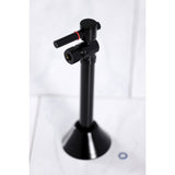 Vintage 1/2-Inch Sweat x 3/8-Inch O.D. Comp Angle Shut-Off Valve with 5-Inch Extension