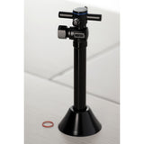 Concord 1/2-Inch Sweat x 3/8-Inch O.D. Comp Angle Shut-Off Valve with 5-Inch Extension