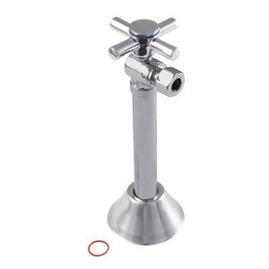 Concord 1/2-Inch Sweat x 3/8-Inch O.D. Comp Angle Shut-Off Valve with 5-Inch Extension