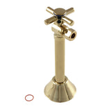Concord 1/2-Inch Sweat x 3/8-Inch O.D. Comp Angle Shut-Off Valve with 5-Inch Extension
