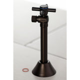 Concord 1/2-Inch Sweat x 3/8-Inch O.D. Comp Angle Shut-Off Valve with 5-Inch Extension