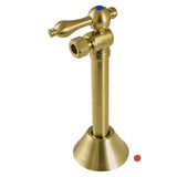 Vintage 1/2-Inch Sweat x 3/8-Inch O.D. Comp Angle Shut-Off Valve with 5-Inch Extension