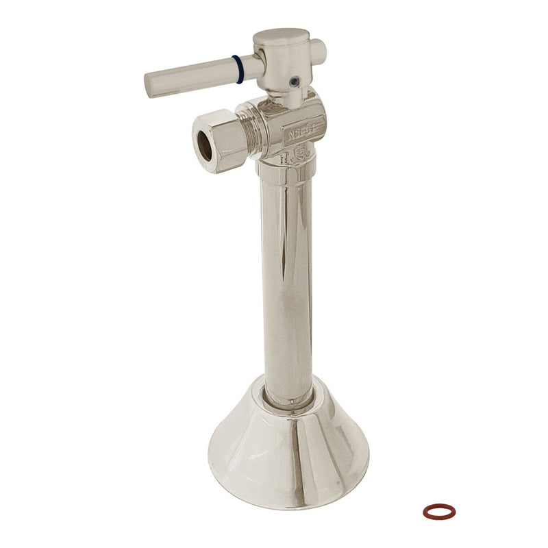 Vintage 1/2-Inch Sweat x 3/8-Inch O.D. Comp Angle Shut-Off Valve with 5-Inch Extension