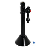 Vintage 1/2-Inch Sweat x 3/8-Inch O.D. Comp Straight Shut-Off Valve with 5-Inch Extension