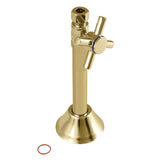 Concord 1/2-Inch Sweat x 3/8-Inch O.D. Comp Straight Shut-Off Valve with 5-Inch Extension