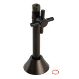 Concord 1/2-Inch Sweat x 3/8-Inch O.D. Comp Straight Shut-Off Valve with 5-Inch Extension