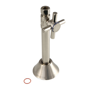 Concord 1/2-Inch Sweat x 3/8-Inch O.D. Comp Straight Shut-Off Valve with 5-Inch Extension