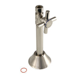 Concord 1/2-Inch Sweat x 3/8-Inch O.D. Comp Straight Shut-Off Valve with 5-Inch Extension
