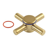Concord Brass Cross Handle