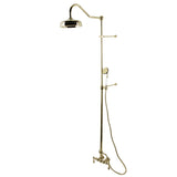 Vintage Tub Wall Mount Rain Drop Shower System with Hand Shower