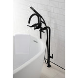 Concord Freestanding Tub Faucet with Supply Line and Stop Valve