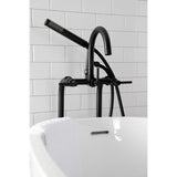 Concord Freestanding Tub Faucet with Supply Line and Stop Valve