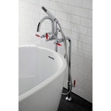 Concord Freestanding Tub Faucet with Supply Line and Stop Valve