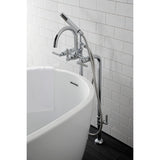 Concord Freestanding Tub Faucet with Supply Line and Stop Valve