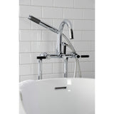 Concord Freestanding Tub Faucet with Supply Line and Stop Valve