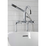 Concord Freestanding Tub Faucet with Supply Line and Stop Valve