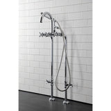 Concord Freestanding Tub Faucet with Supply Line and Stop Valve