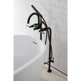 Concord Freestanding Tub Faucet with Supply Line and Stop Valve