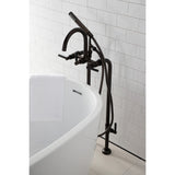 Concord Freestanding Tub Faucet with Supply Line and Stop Valve