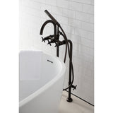 Concord Freestanding Tub Faucet with Supply Line and Stop Valve